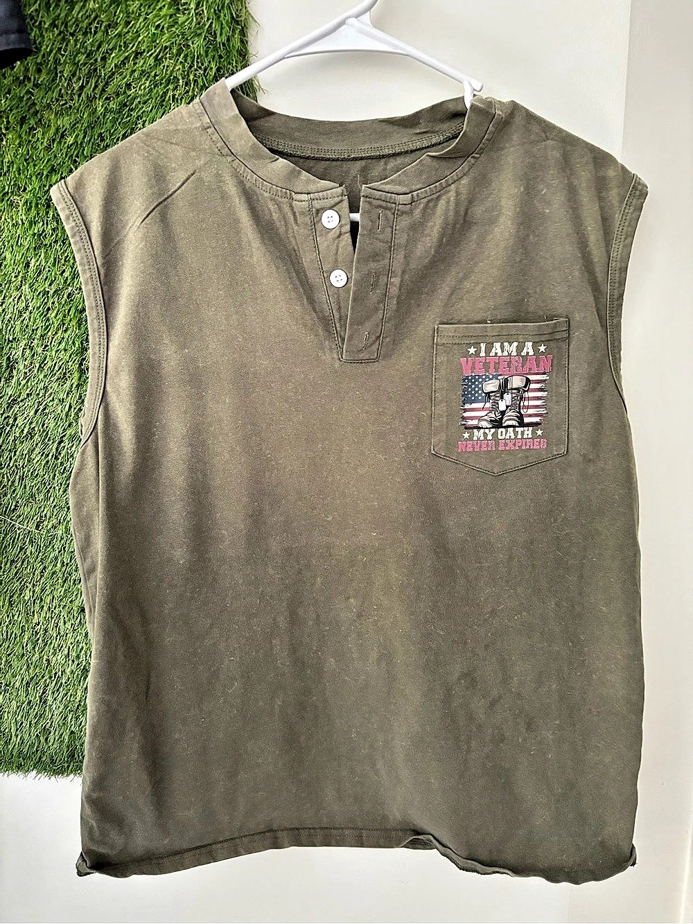 Veteran tank top